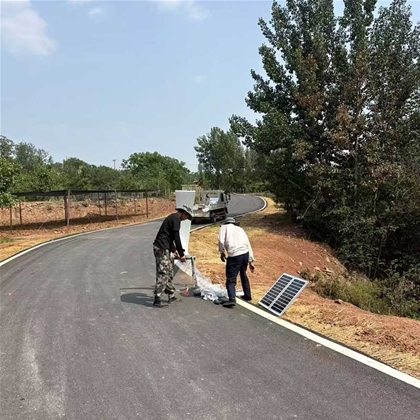 太阳能路灯安装
